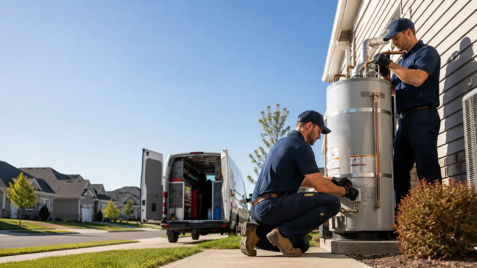 Water Heater Installation in Aristes, PA